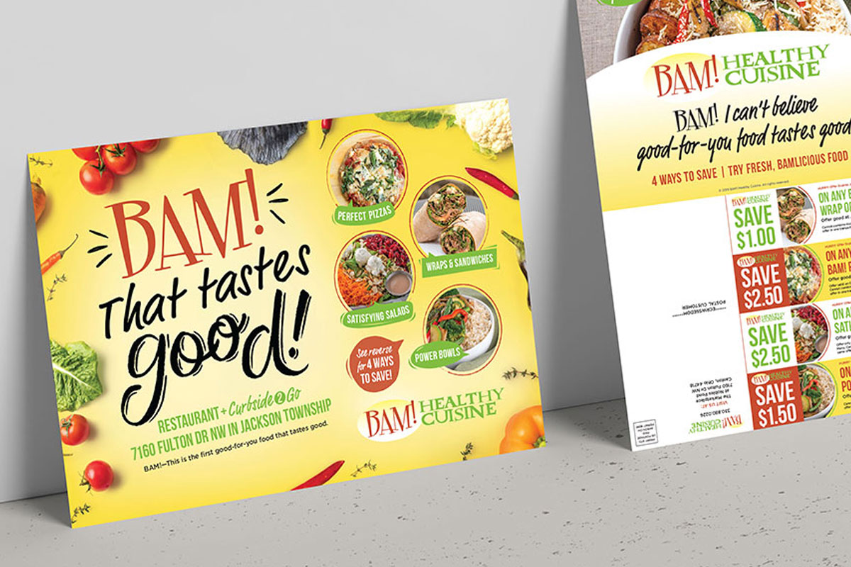 Retail Marketing Agency BAM Healthy Restaurant