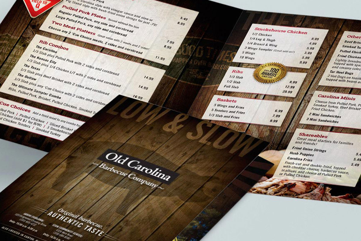 Retail Marketing Agency Old Carolina BBQ Restaurant