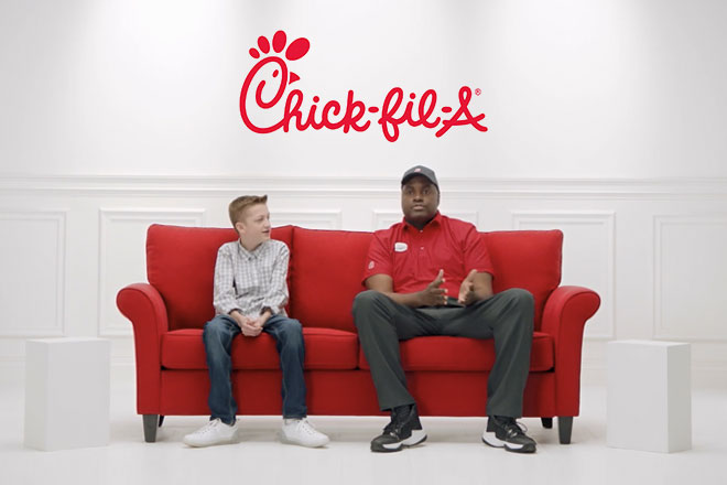 Chick-fil-A Public Relations Couch Spot - Innis Maggiore